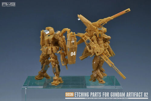 MADWORKS ETCHING PARTS -S36- GUNDAM ARTIFACT 02 + WATERSLIDE DECALS