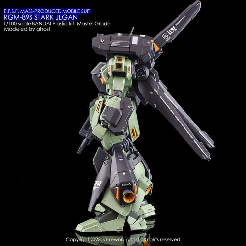 Bandai Master Grade MG 1/100 Mobile Suit Gundam RGM-89 Jegan