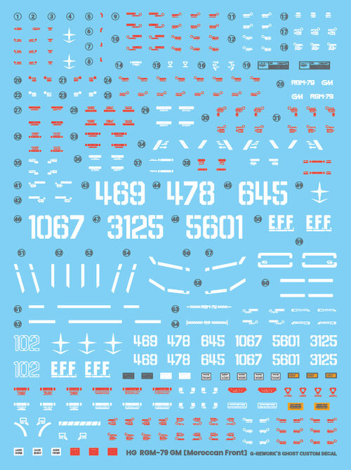 G-REWORK -HG- RGM-79 GM (MOROCCAN FRONT VER.)