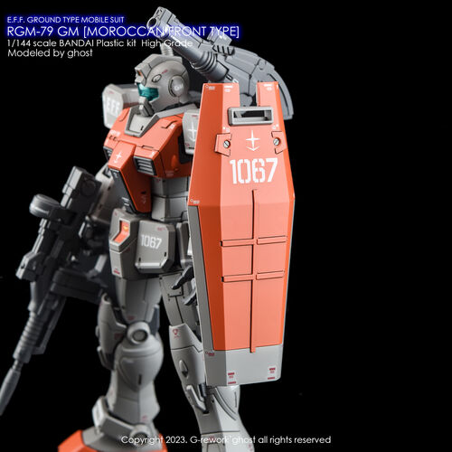 G-REWORK -HG- RGM-79 GM (MOROCCAN FRONT VER.)