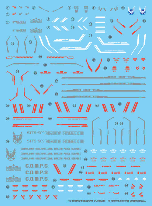 G-REWORK -HG- STTS-909 Rising Freedom Gundam