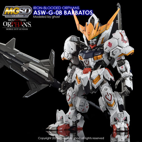 G-REWORK -MGSD- ASW-G-08 Gundam Barbatos