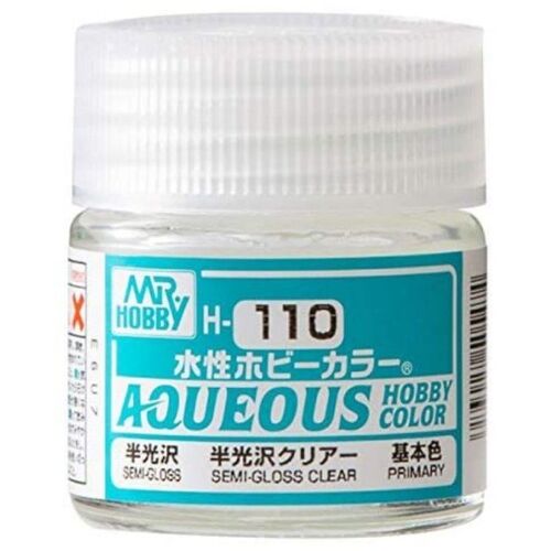 AQUEOUS -H110- PREMIUM CLEAR SEMI-GLOSS 10ML