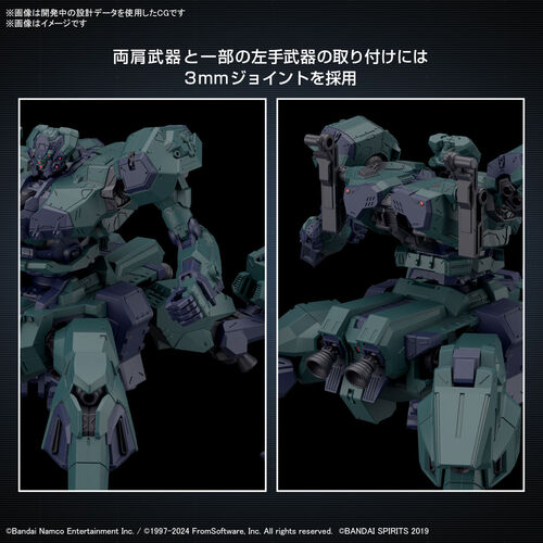 [PREORDER] 30MM - Armored Core VI Fires Of Rubicon Balam Industries Bd-001 Melander Liger Tail