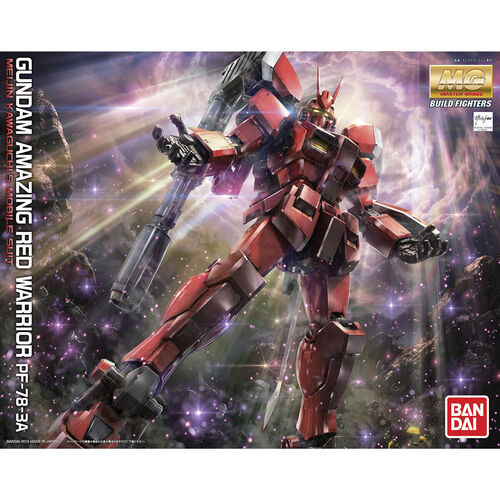 GUNDAM MG -189- PF-78-3A GUNDAM AMAZING RED WARRIOR 1/100