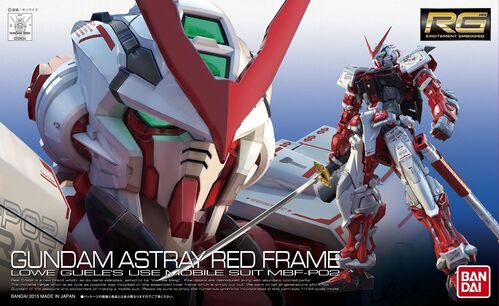 [DAMAGED BOX] GUNDAM RG -19- SEED GUNDAM ASTRAY RED FRAME MBF-P02 1/144