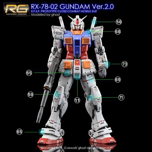 G-REWORK -RG- RX-78-02 GUNDAM VER2.0