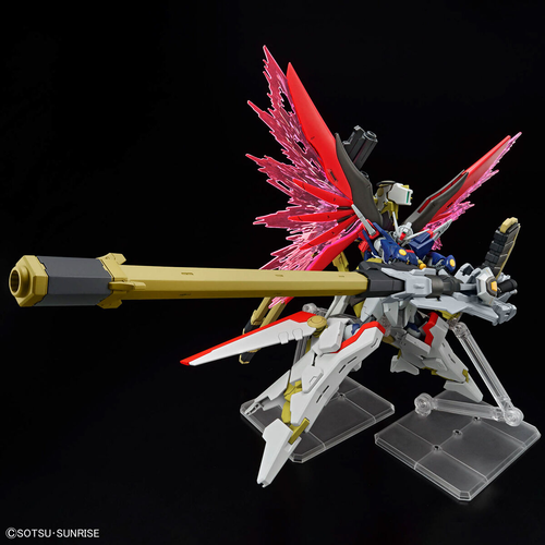 GUNDAM HGCE -258- ZGMF/A-42S2 A-GXQ754/V2 DESTINY GUNDAM SPEC II & ZEUS SILHOUETTE 1/144