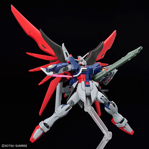 GUNDAM HGCE -258- ZGMF/A-42S2 A-GXQ754/V2 DESTINY GUNDAM SPEC II & ZEUS SILHOUETTE 1/144